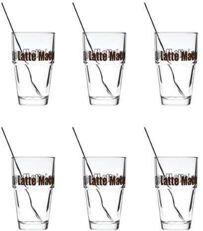 Leonardo 017205 Set/12-teilig Becher Solo Latte Macchiato