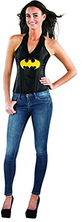 Rubies 887556S Batgirl Kostüme in Erwachsenengröße, Schwarz, Small