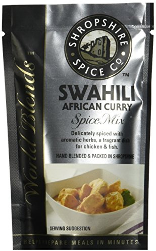 Shropshire Spice World Blend Swahili African Curry Spice Mix 40 g (Pack of 5)