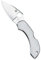 Spyderco Unisex – Erwachsene, Taschenmesser, Dragonfly, Klappmesser, Taschenclip, Lockback, Gray, normal, SC28P