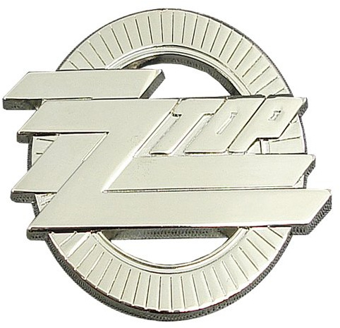 ZZ Top - Pin Pin - Circle Logo (in 3 cm x 3 cm)