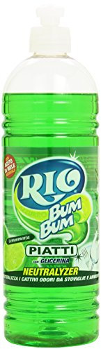 Rio Bum Bum, Detersivo per Lavaggio a Mano delle Stoviglie - 800 ml