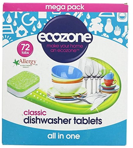Ecozone | Dishwasher Tablets - All In One | 1 x 72s