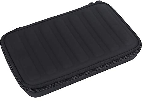 Mundharmonika Tasche,Harmonica Case Koffer Schutztasche aus PU Leder für 7er Mundharmobikas Set