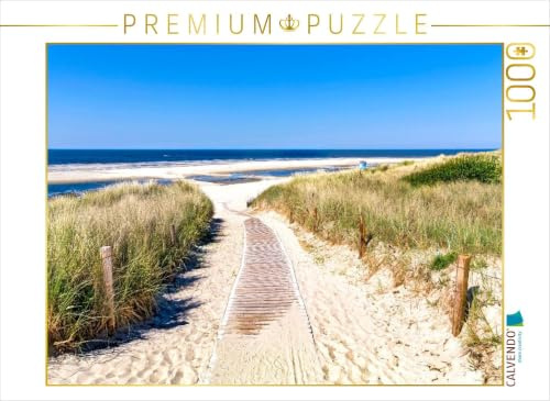 CALVENDO Puzzle Langeoog - Strandweg | 1000 Teile Lege-Größe 64 x 48 cm Foto-Puzzle für glückliche Stunden