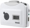 PUSOKEI Cassette to MP3 Converter, Portable Cassette Tape to MP3 Converter USB Flash Drive Capture Audio Music Player, Plug and Play
