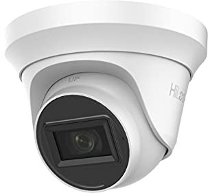 HiLook By Hikvision 2MP 3.6mm Fixed Lens EXIR Turret 4 in 1 Camera 40m IR built-in mic - White