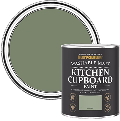 Rust-Oleum Küchenmöbellack in mattem Finish - Khaki Grün 750ml
