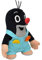 Plüschtier Kuscheltier 20 cm Original Der Kleine Maulwurf mit Blau Hose, Stehend Stofftier Schmusetier für Kinder Baby Jungen Mädchen