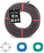 MAGMA Cuerda Elastica 6mm. Fibritex Polietileno. Piscinas (Standard NF P 90-308) Toldos Acampadas Exteriores Manualidades Nautica Amarres Escalada Resistente al Agua (10m, Negro)