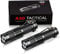 Competition Pro Torch 1000 Lumen, 2 Pack Small Torches Led Super Bright with 5 Modes, Water Resistant, Zoomable Battery Powered Torches Flashlight for Kids Camping Fishing Gift Emergency