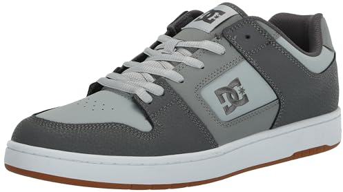 DC Manteca 4 Freizeit-Skateschuh für Herren, Grau/Gum, 46.5 EU