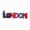 Kühlschrankmagnet London England UK 3D Reise Souvenir Kühlschrank Dekoration Magnetaufkleber handbemalt Bastelsammlung