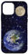 Hülle für iPhone 12 mini Erde Globus Mond Weltraum Sterne Astronomie
