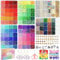 Paodey 20,000 Pcs Clay Beads 120 Colors Friendship Bracelet Making Kit, 6 Boxes Polymer Heishi Beads Jewellery Making Kit with Letter Charms Elastic Strings, Crafts Gift for Kids Adults