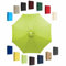 Toldo De Recambio Hexagonal Octogonal (6 Varillas 8 Varillas) UV50+ Paño De Repuesto Para Sombrilla (200cm/270cm/300cm) Parasol De Repuesto Toldo De Repuesto(Grass Green,300cm-8 Arms)