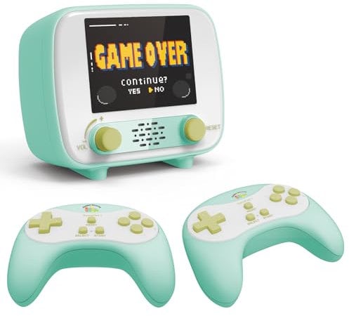 Mini Arcade Machine, (216 Jeux Classiques à Un Joueur, 84 Jeux Classiques à Deux Joueurs) Jeux d'arcade rétro, écran Couleur 2,8, Console de Jeux Retro, Console de Jeux borne d'arcade Game
