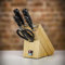 Richardsons Sabatier Trompette 5pc Knife Set in Wood Block