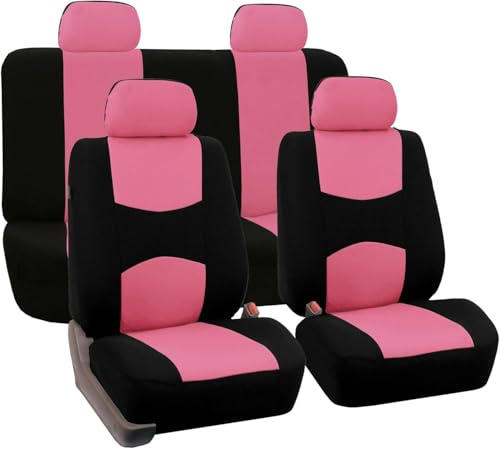 WYWNQ Auto Sitzbezüge Set für Mini Cooper One S R50 R53 R56 R60 F55 F56 R58 R59, Allwetter Sitzauflagen Schonbezüge rutschfest Sitzschoner Innenraum Zubehör,E