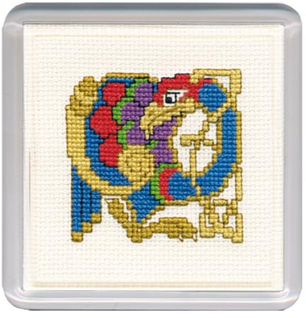 Textile Heritage Celtic Bird Coaster Cross Stitch Kit