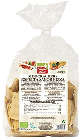 LAFINESTRASULCI MINI CRACKERS BY ESPELTA sabor – suitable for those looking for a reliable product in everyday life, specialized product for everyday use, weight 250 g and facilitates the care