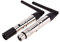 Lixada 2,4 G ISM DMX512 Weiblichen XLR Sender/Empfänger mit Antenne für Moving Heads Bühne Licht