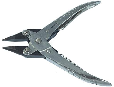Mazbot Smooth Chain Nose Jaw Parallel Pliers