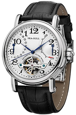 Sea-Gull M172S Automatik Mechanische Herrenuhr Selbstaufzug Gangreserve Schwungrad