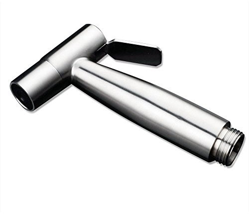 Nuzamas Handheld Bidet Pulvérisateur Premium en acier inoxydable Pulvérisateur Shattaf – Tête d'arrosage Sainte, accessoires pour WC, Bidet/à main