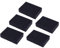 BESTonZON 5 esponjas de Limpieza Nano Corundum para Fregar ollas, sartenes, fregaderos, Platos, Utensilios de Cocina, baño, Esponja, Color Negro