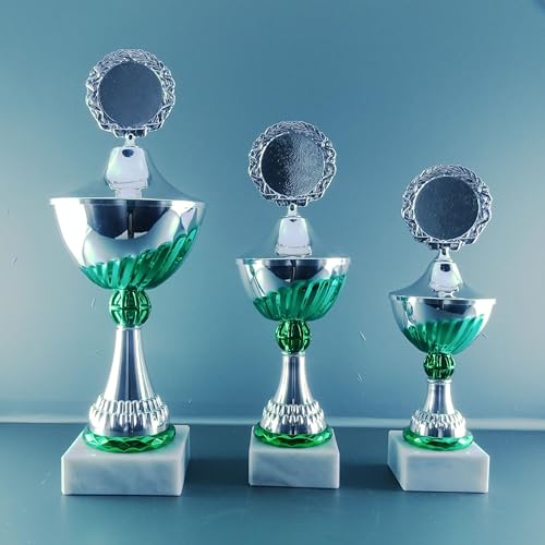 JSSC Neugart GmbH Pokalserie, 3-er Serie, Pokale mit Wunschgravur für Fussball, Tennis, Poker, Skat, Dart, Basketball (4)