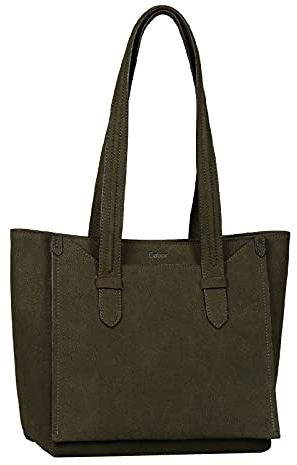 Gabor bags VIVIANA Damen Shopper M, khaki, 37x13x26,5