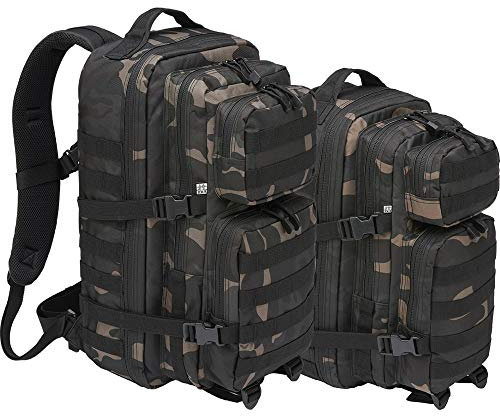 BWuM US Assault Pack Cooper Rucksack, Large (50L), Darkcamo