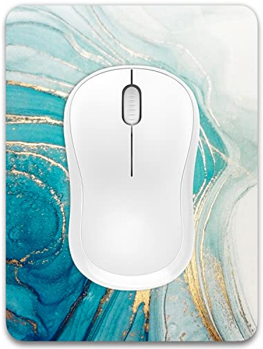 Dapesuom Petit Tapis de Souris 15,2 x 20,3 cm, antidérapant et imperméable, Joli Tapis de Souris pour Femmes, Enfants, Hommes, Ordinateur Portable, Plateau de Clavier, pour la Maison, Le Bureau, Les