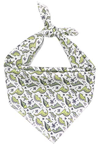 ARING PET Hund Bandana, Baumwolle Dinosaurier Hund Bandanas Hunde Dreieck Lätzchen Halstuch für Kleine und Große Hunde und Katzen