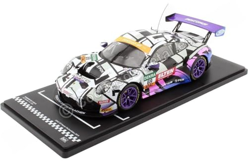Kompatibel mit 2019 Porsche 911 GT3 R Nº69 Slooten/Luhr ADAC GT Masters Oschersleben 1:18 IXO Models LEGT18033