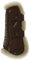 Kentucky Horsewear Lammfell Gamaschen Bamboo Elastik, Größe:L, Farbe:braun