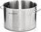 Forgast Pentola Professionale Acciaio Inox 16L Litri, Casseruola Pentola Induzione Gas Fornello Elettrico, Fondo Spesso Multistrato, Pentole da Ristorante, Lavabile in Lavastoviglie, Argento