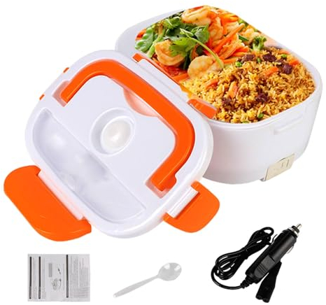 Lonchera con calefacción, lonchera con calefacción eléctrica, portátil, microondas, calentador de alimentos, lonchera para el trabajo, hogar, oficinas, camión, coche