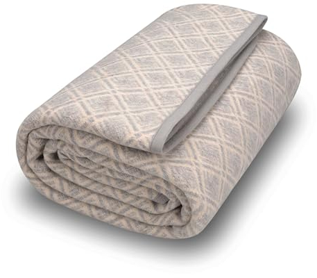 ACUSHLA Decke aus Merinowolle, großer Überwurf, Tagesdecke für Schlafsofa, Einzelbett, Doppelbett, gemütliche Überwürfe für Sofas und Betten, weiche und warme Decken, Picknick, Camping, 160 x 200 cm