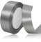 Satinbands Silber 25mm Breit, 22m Grau Schleifenband, Geschenkband für Geschenkverpackungen, DIY Handwerk, Blumensträuße, Nähprojekte, Schleifenherstellung, Geburtstags- und Hochzeitsdekorationen
