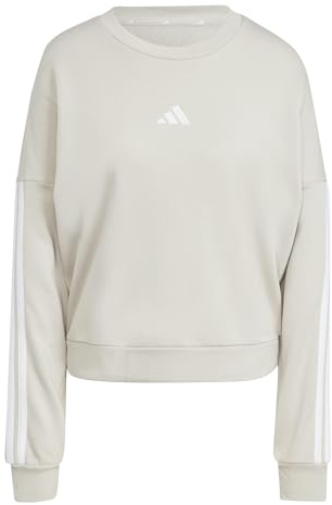 Adidas Damen Essentials 3-Stripes French Terry Sweatshirt Sweatshirt (1er Pack)