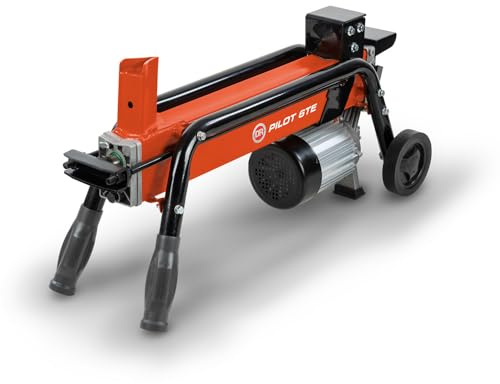 DR Electric Log Splitter Pilot 6TE - Indoor Outdoor Log Splitter - Splits Wood up to 20 Inch in Length and 10 Inch in Diameter - 1090 Watt 120V AC Motor - Light and Easy to Use
