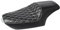 Flachsattel Sattel Sitzbank Motorrad Leder Zwei-Up Fahrer Vorne Hinten Beifahrersitz Für Ha&rley Sportster XL Iron 883 1200 48 Forty-Eight 2004-2016