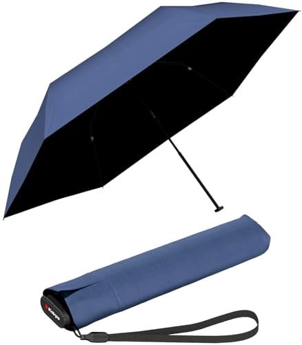 Knirps Taschenschirm US.050 Ultra Light Slim Manual mit UV- und Hitzeschutz - Blue