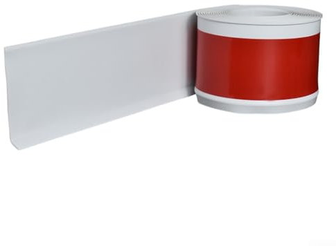 Kostengünstige dekorative Sockelleisten aus PVC verwandeln Ihren Raum einfach (weiß)