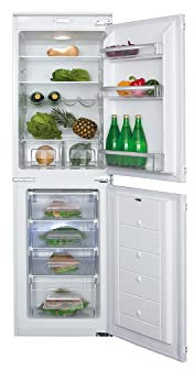 CDA 154 Litre 50/50 Integrated Upright Fridge Freezer - White
