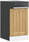 NQJIBUE Item-Dishwasher Panel Lucca Artisan Oak Engineered Wood,Cabinets & Storage,Kitchen Cabinets
