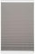 Brillant® Premium Plissee ohne Bohren zum Kleben, Plisseerollo mit Aluminium-Klebeleiste | Sonnenschutz & Sichtschutz für Fenster & Balkontür | Hell Grau | 80 x 210 cm (BxH)