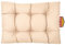 SLIPIO Palettenkissen, Kissen für Europaletten, FÜLLPRO+ Füllung, Wetterfest Palettenpolster (1x Sitzkissen 120x80cm - Beige)